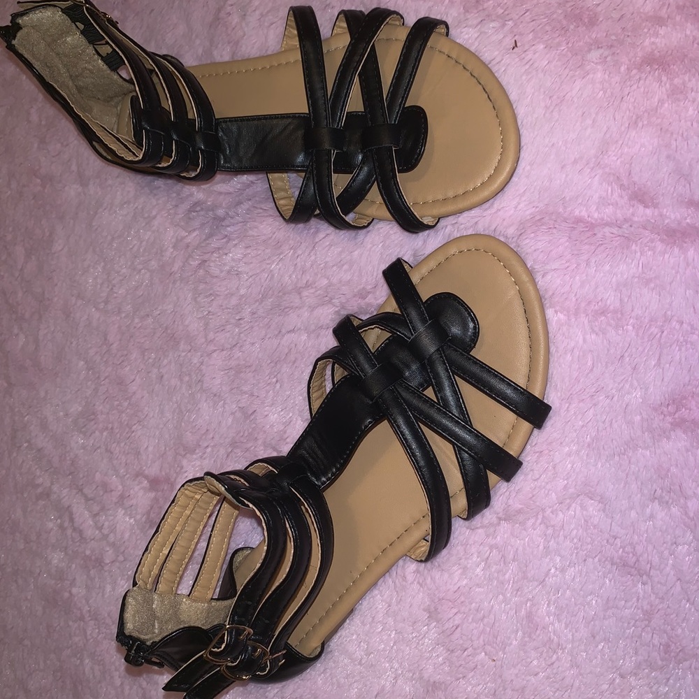 High ankle sandals